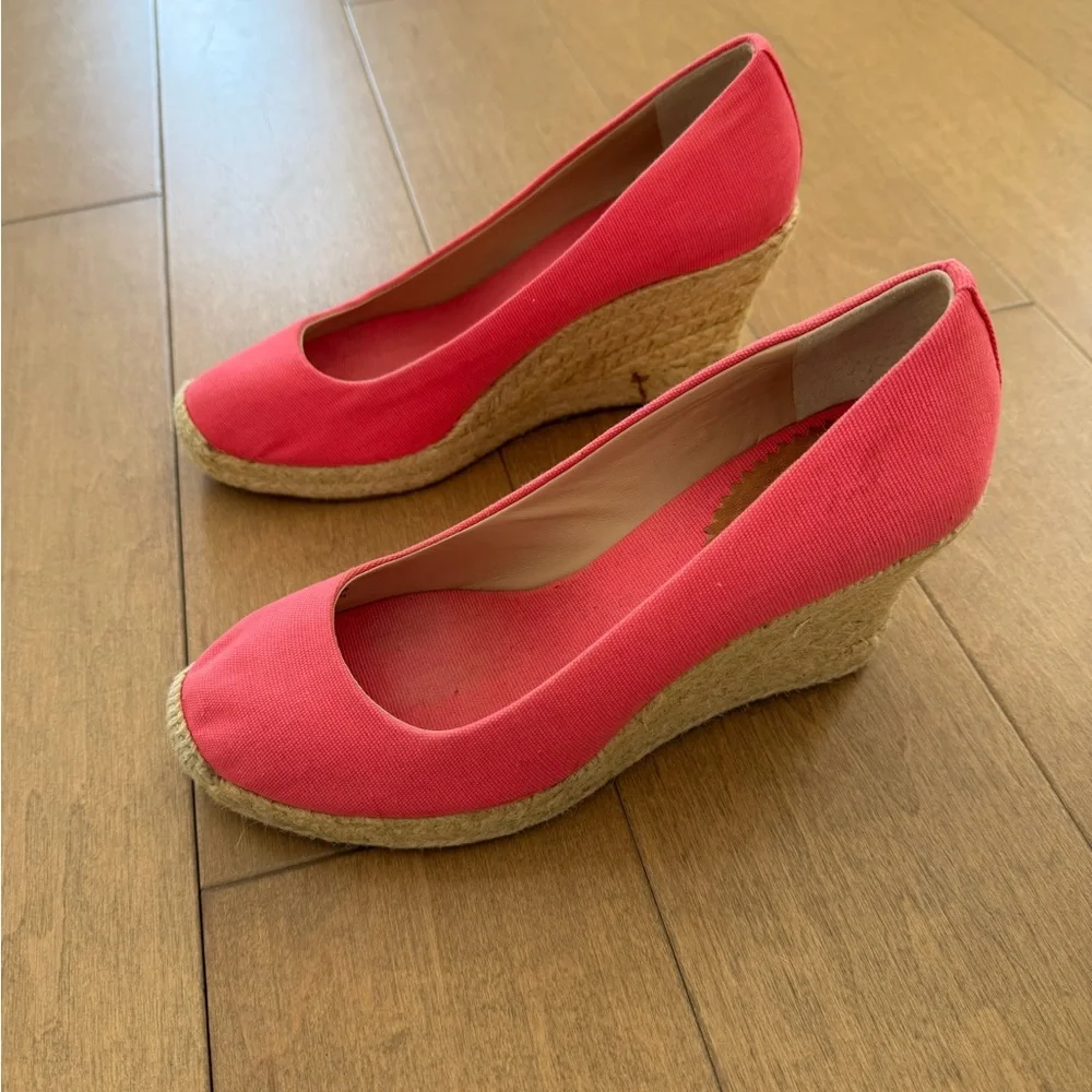 J. Crew Coral Wedge Espadrilles - Picture 5 of 7